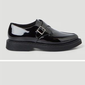 SOLD Saint Laurent Buckle Leather Shoes